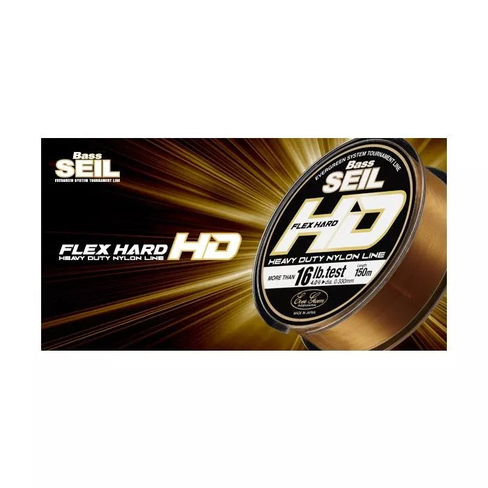 EVERGREEN Bass SEIL FLEX HARD HD (Nylon) - 12lb